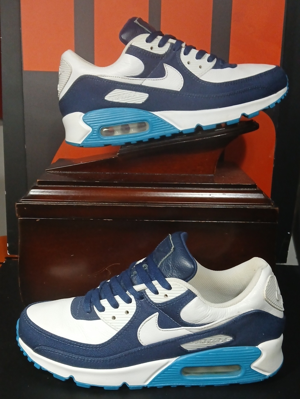 Nike Air Max '90 "Blue Denim"  Mens Size-10 ,100%AUTHENTIC!